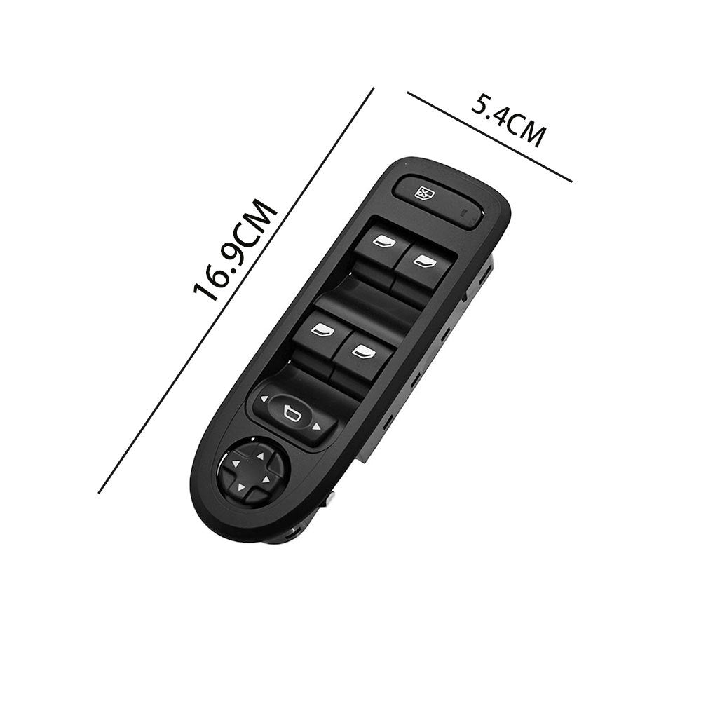 Power Window Switch 96666289ZE / 208308, Compatible with Peugeot