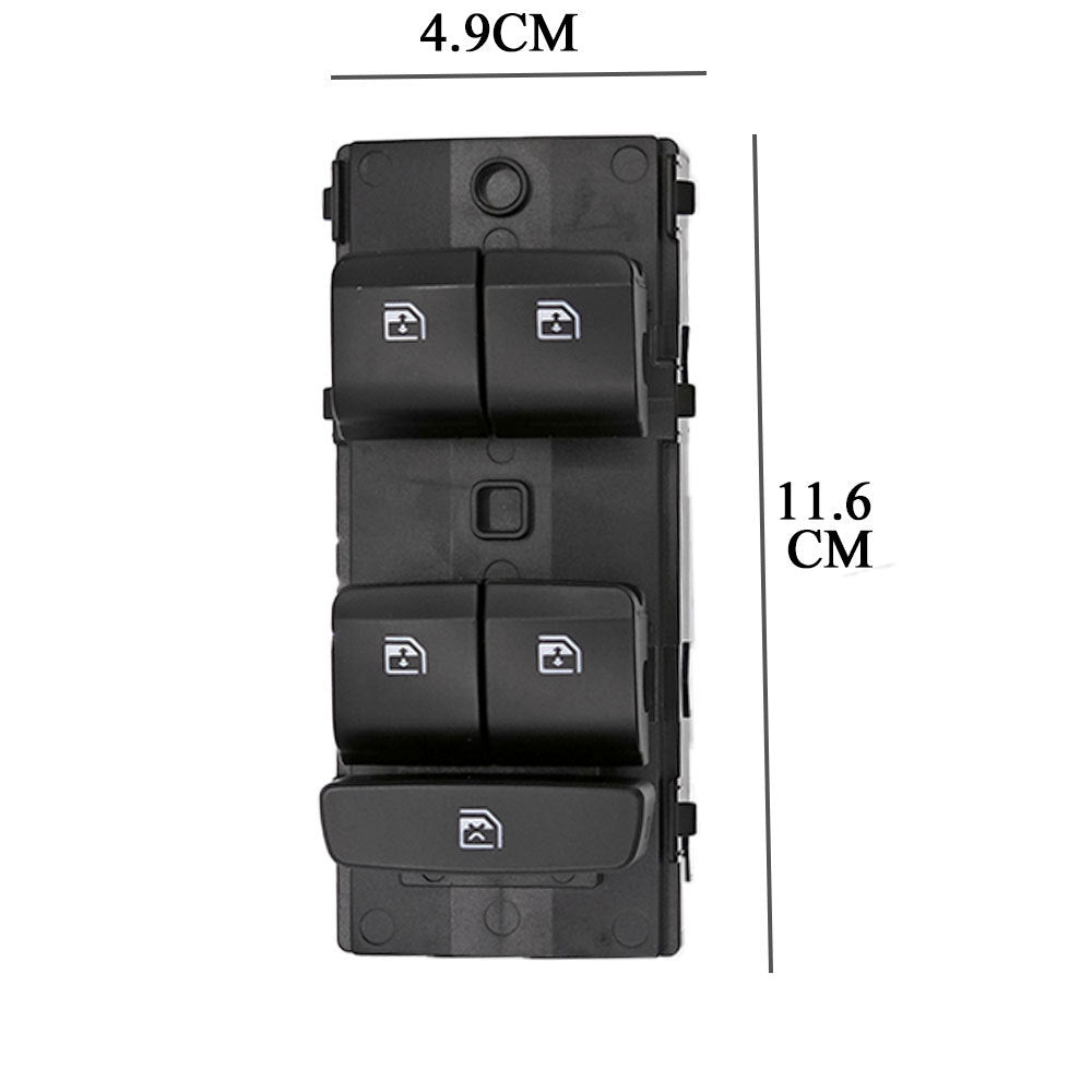Power Window Switch 93571-R1410 / 1924HB, Compatible with Hyundai, 2019-2024