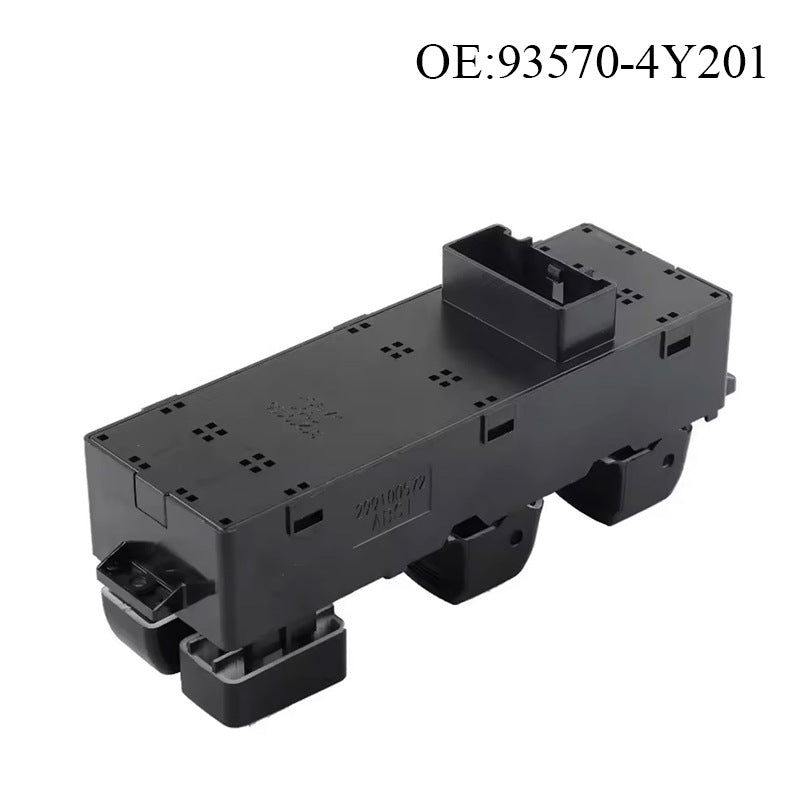 Power Window Switch 93570-4Y201 / 1517RIO, Compatible with Kia, 2015-2017