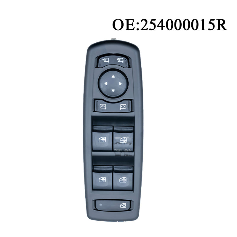 Power Window Switch 254000015R, Compatible with Renault