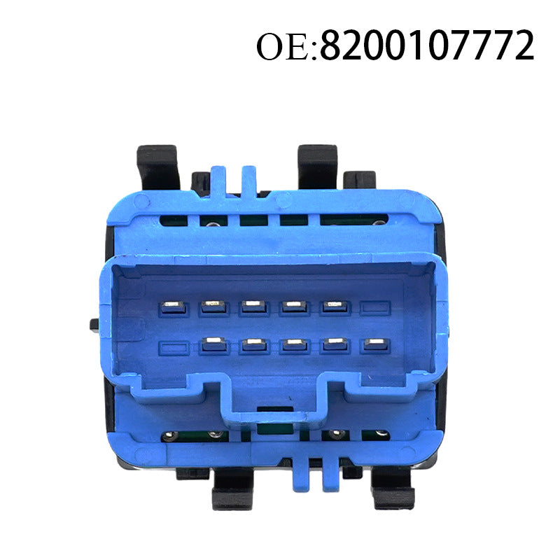 Power Window Switch 8200107772, Compatible with Renault