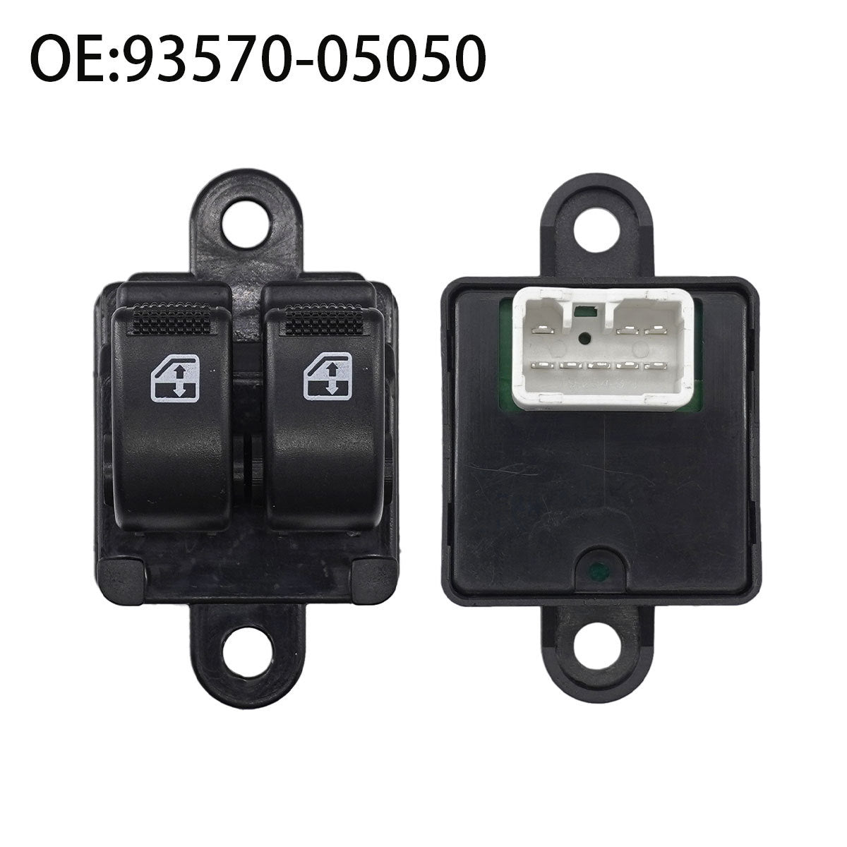 Power Window Switch 93570-05050 / 0505098, Compatible with Hyundai, 1998-2008