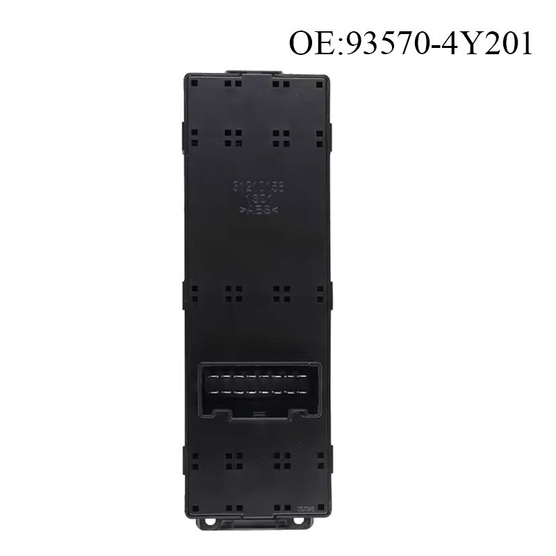 Power Window Switch 93570-4Y201 / 1517RIO, Compatible with Kia, 2015-2017