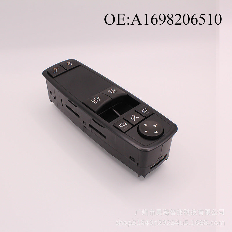Power Window Switch A1698206510, Compatible with Mercedes-Benz (Left / Driver Side)