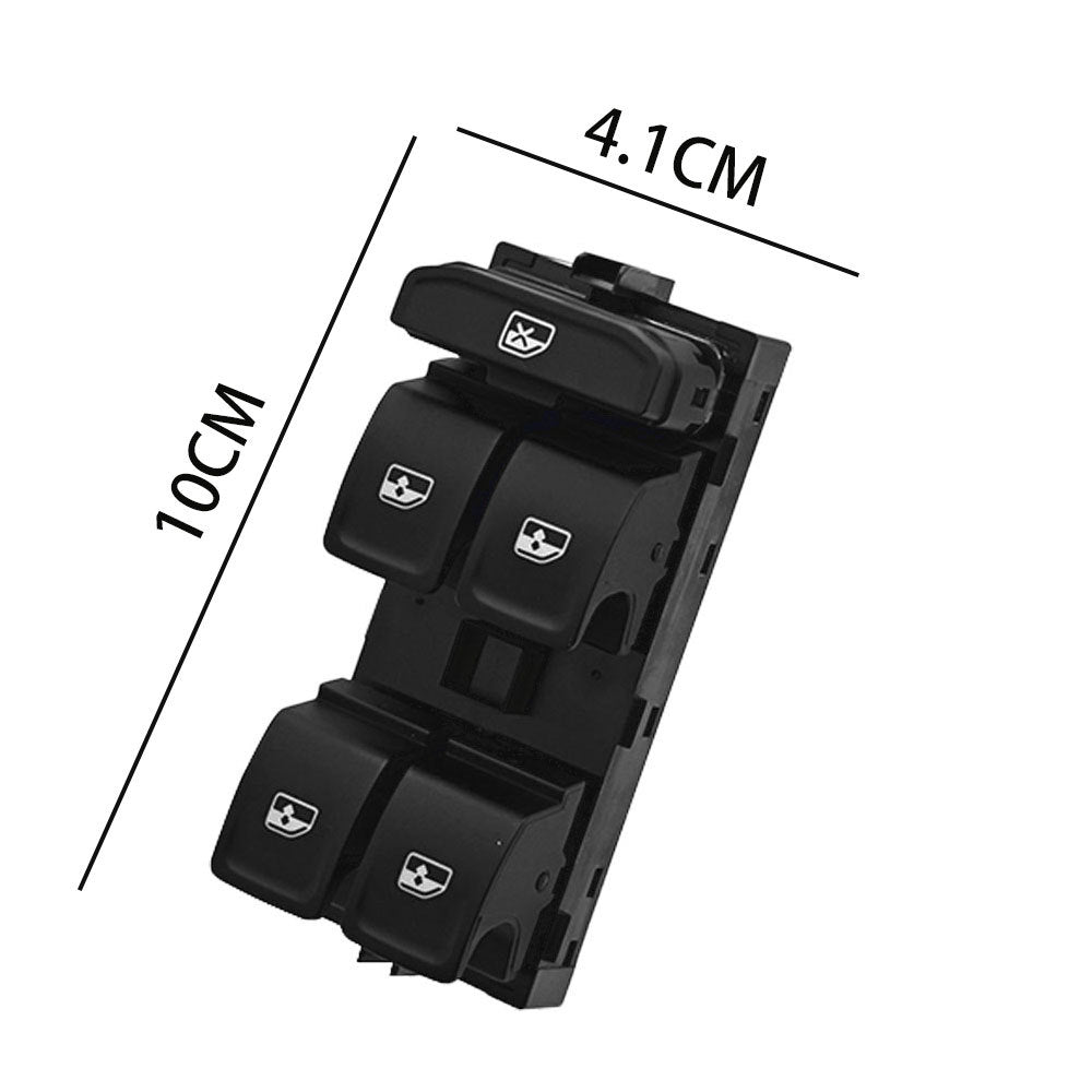 Power Window Switch 19D959857, Compatible with Volkswagen, Bora (For Left-Hand Drive)