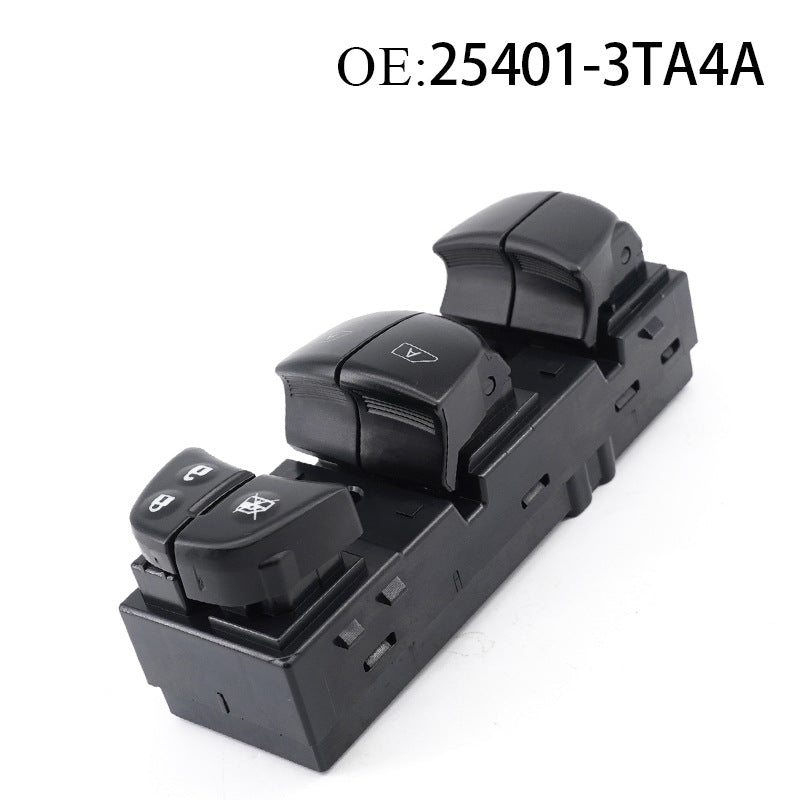 Power Window Switch 25401-3TA4A / 3TA4A, Compatible with Nissan