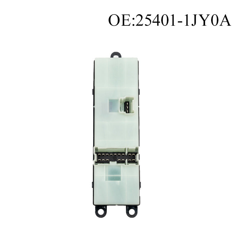 Power Window Switch 25401-1JY0A / 1JY0A, Compatible with Nissan, 2008-2010