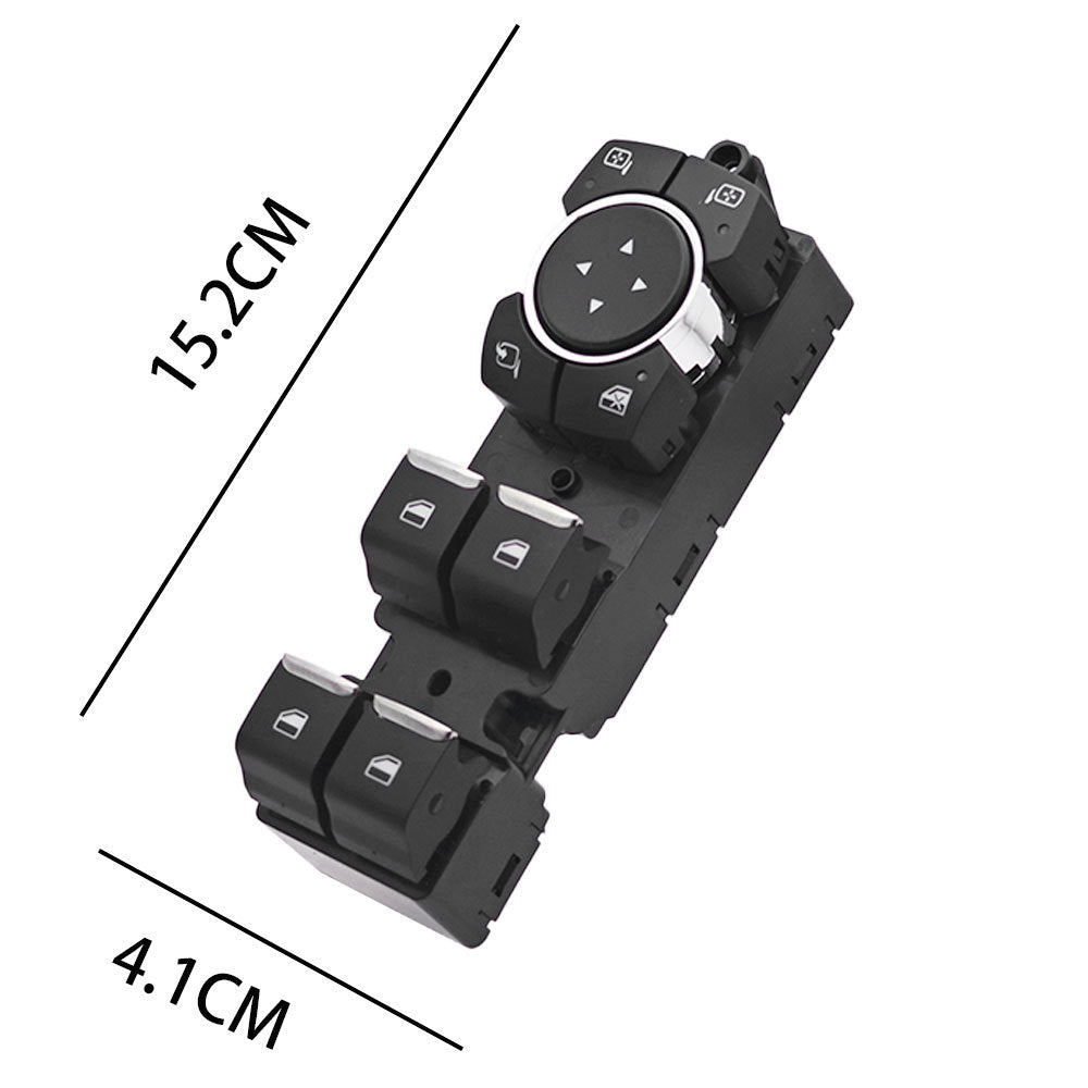 Power Window Switch M1BT-14540-DC / 14540DC, Compatible with Ford, Focus, 2019-2021