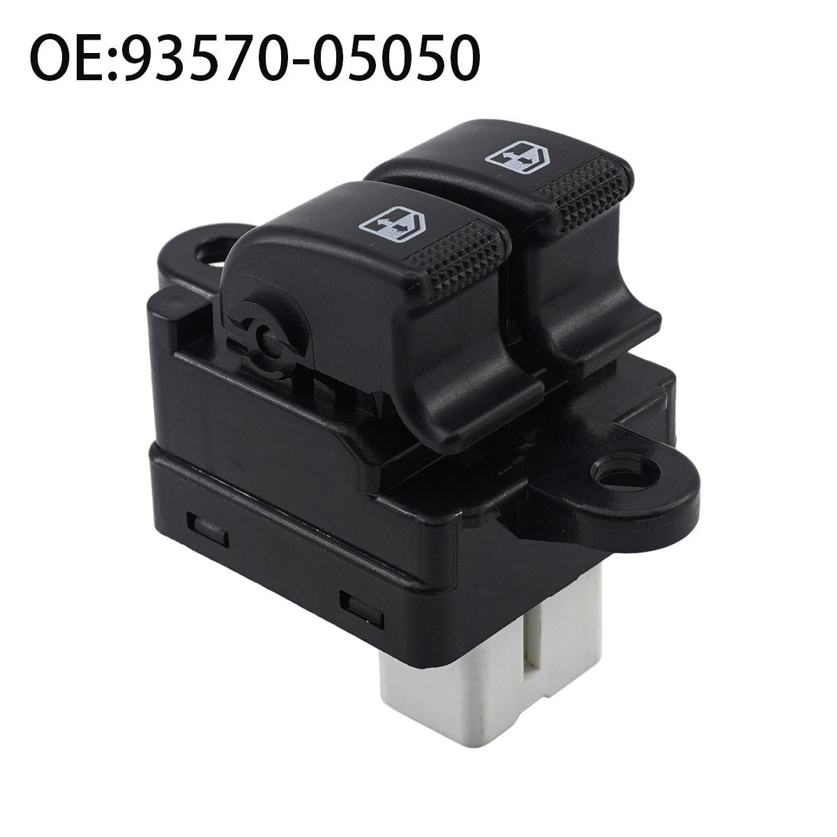 Power Window Switch 93570-05050 / 0505098, Compatible with Hyundai, 1998-2008