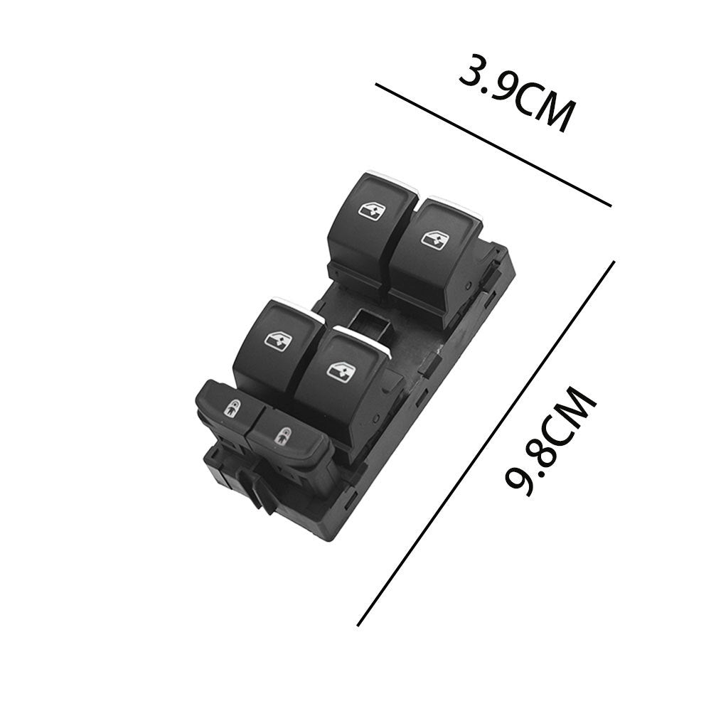 Automotive Switch 3G0959857C / 3G0959857C16, Compatible with Volkswagen, 2016-2021