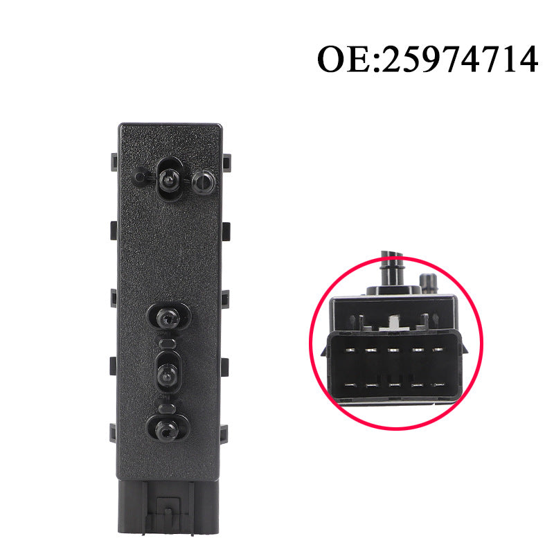 Seat Adjustment Switch 25974714 / 12451497, Compatible with Buick, Chevrolet