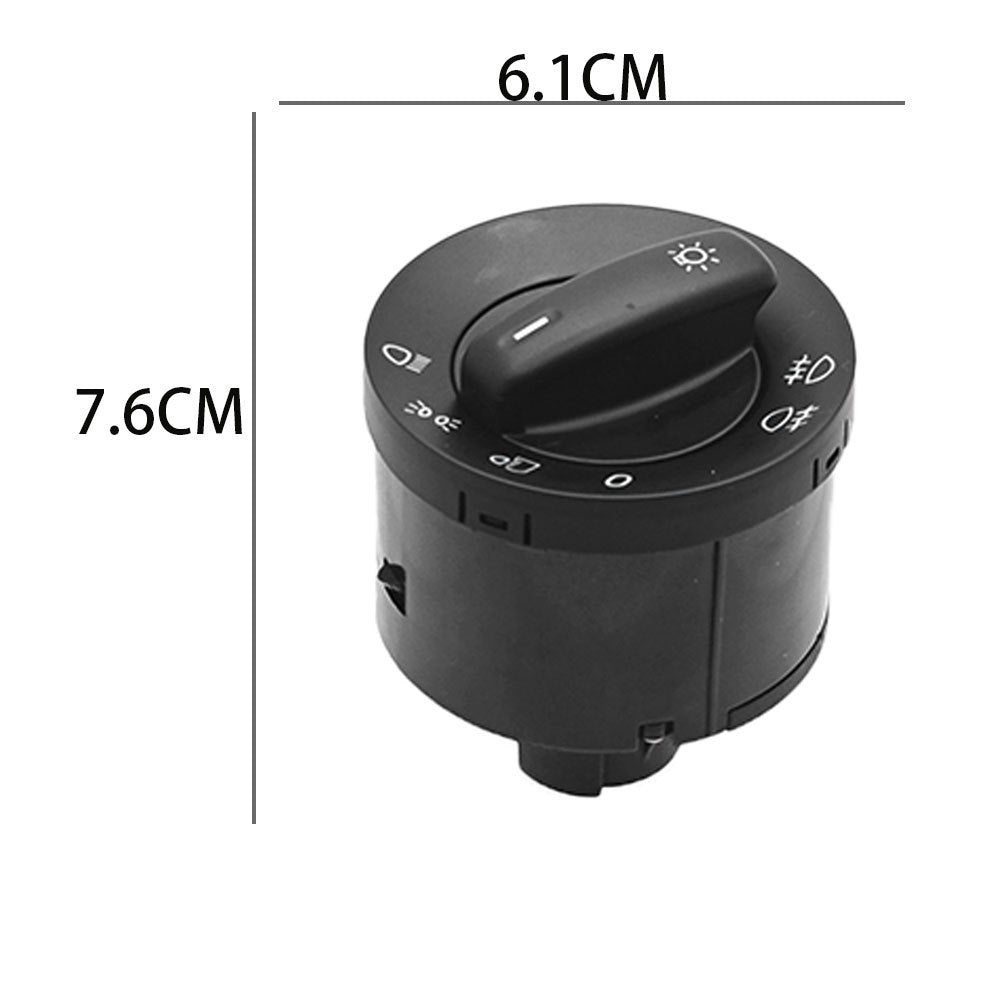 Headlight Switch 1K0941431N / 1K0941431N03, Compatible with Volkswagen, Golf, Passat