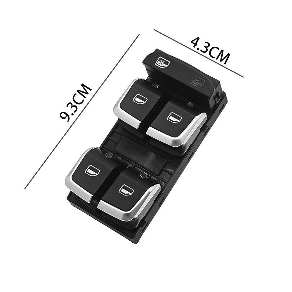 Automotive Switch 8K0959851F / 8K0959851FB9, Compatible with Volkswagen, Audi