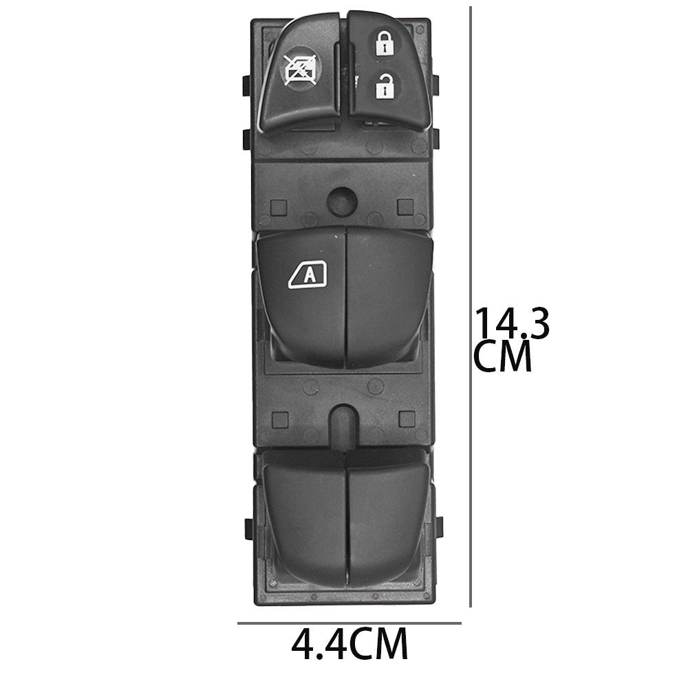 Power Window Switch 25401-6LA2A / 254016LA2A14, Compatible with Nissan, Sylphy