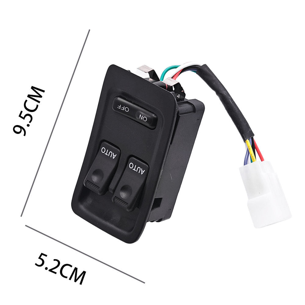 Power Window Switch FD14-66-350C / 02RX7, Compatible with Mazda, 1993-2002