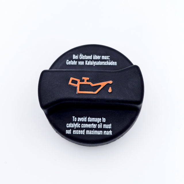 Engine Oil Filler Cap 06B103485C, Compatible with Volkswagen / Audi Golf, Jetta, Passat and More