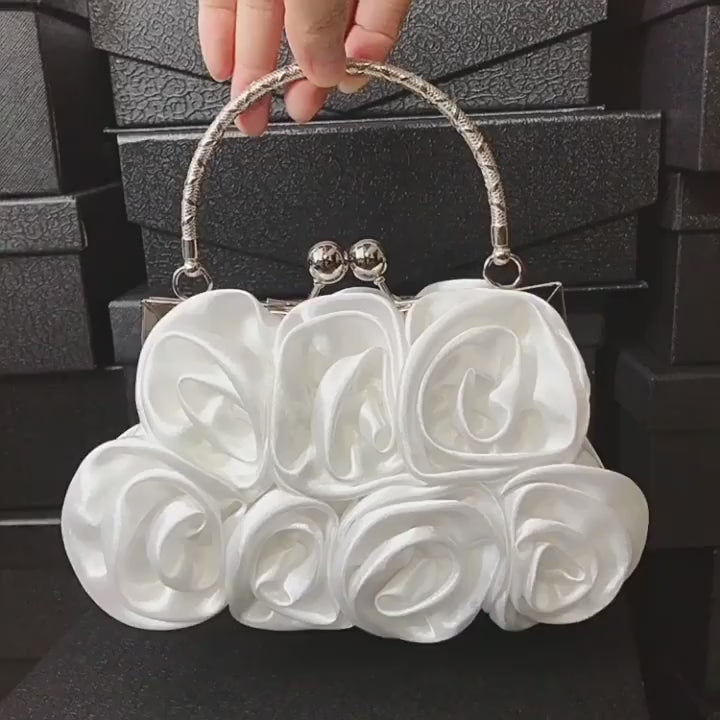 Load video: 14-Rose Evening Clutch